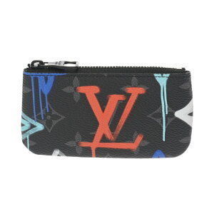 Louis Vuitton Multicolor Monogram Black Eclipse Graffiti Pochette Black